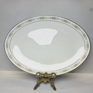Sango China Garland 6271 Serving Platter 16" Long and 11.5" Wide Japan